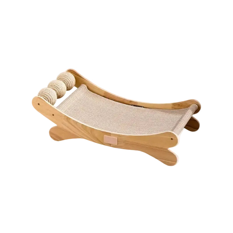 Brisa · Hamaca Rascador para Gato en Madera