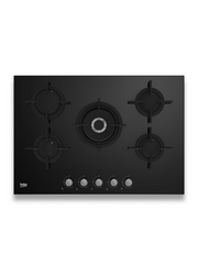 Cubierta a gas Vidrio Negro